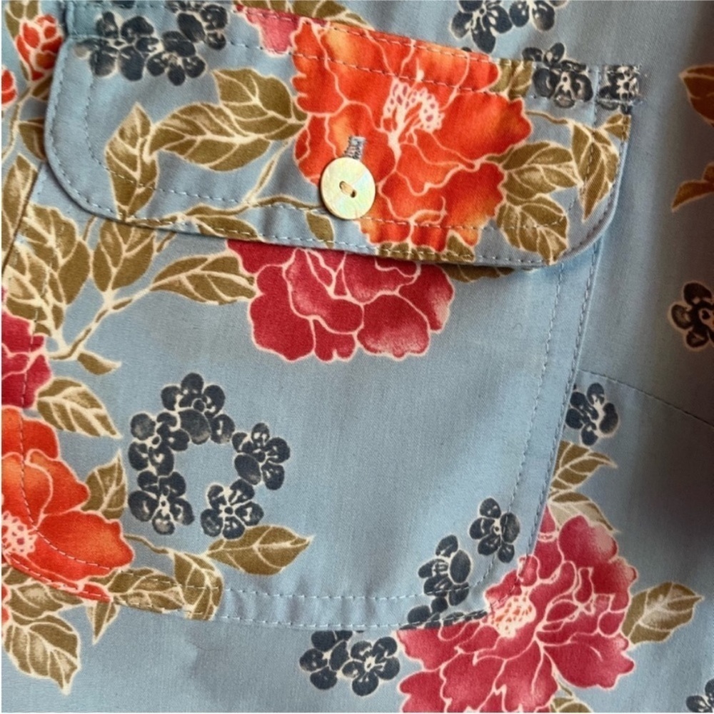 MRS. ROPER VTG Y2K 90’s LIZ CLAIBORNE FLORAL Crazy Horse SZ 10 Petite dress - Picture 8 of 13